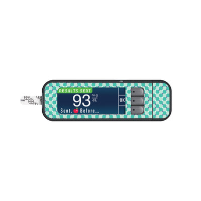 Optical Illusion Sticker for Bayer Contour Next Glucometer Optical Illusion Sticker for Bayer Contour Next Glucometer