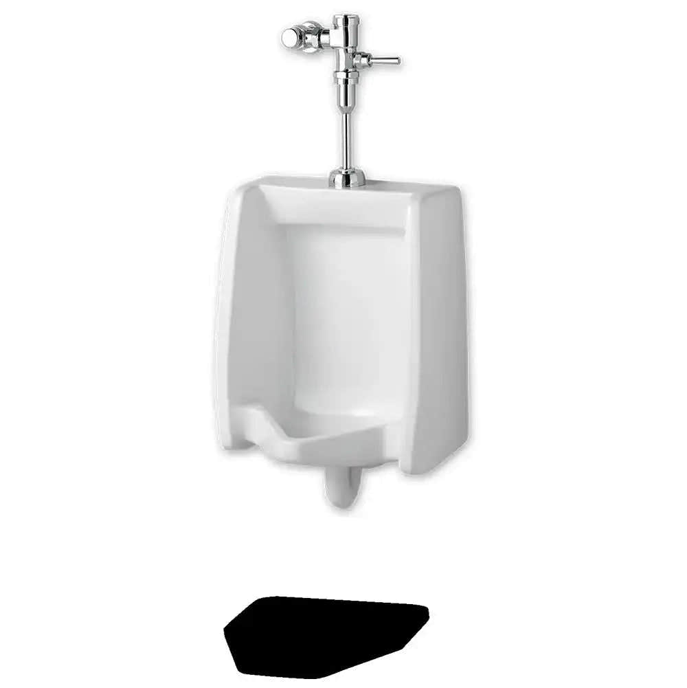 JaniSource Original Cut Antimicrobial Urinal Mat β Black (Case of 12) JaniSource Original Cut Antimicrobial Urinal Mat β Black (Case of 12)