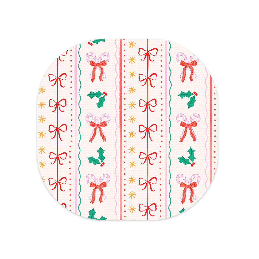 Holly Jolly Ribbon Overpatch Tape - Pump Peelz Holly Jolly Ribbon Overpatch Tape - Pump Peelz