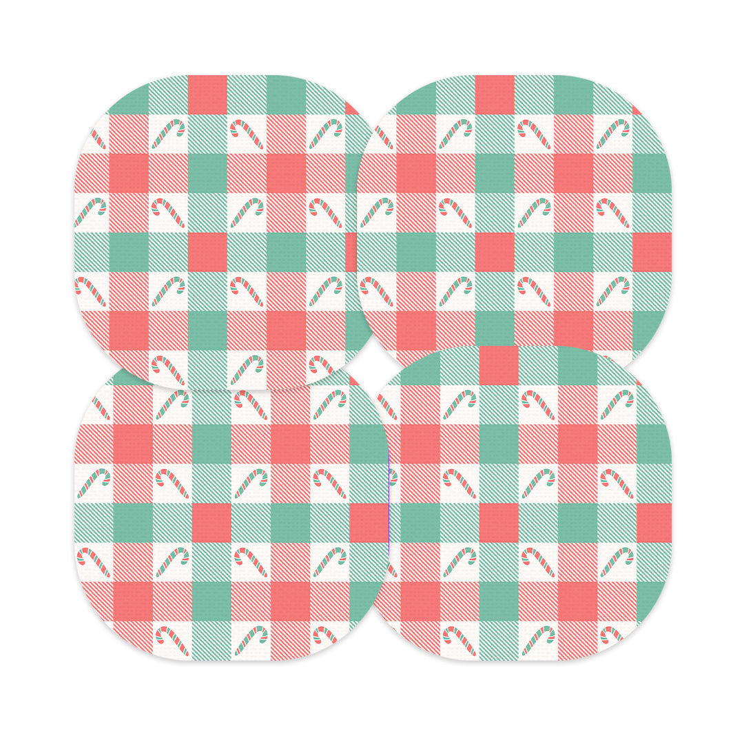 Peppermint Plaid Overpatch Tape - Pump Peelz Peppermint Plaid Overpatch Tape - Pump Peelz