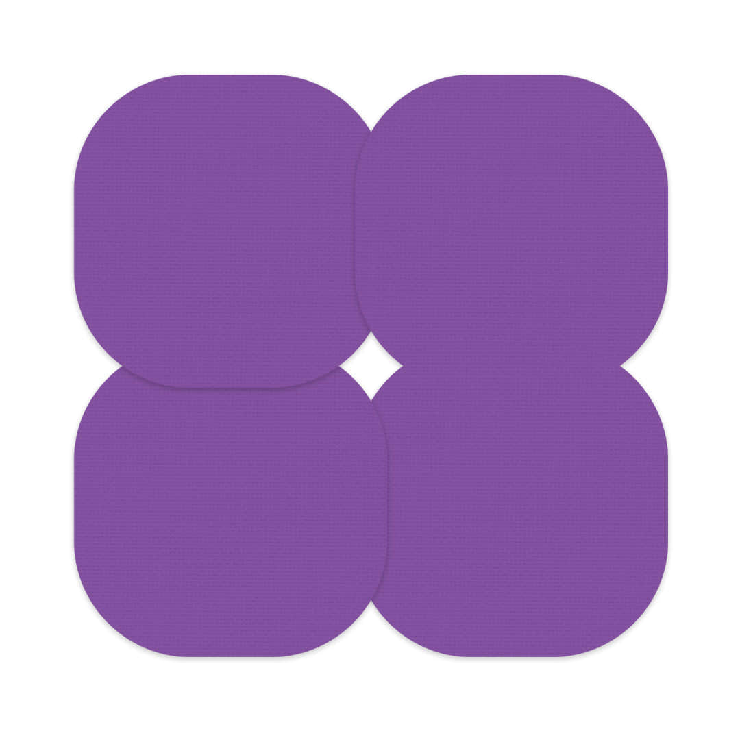 Solid Color Purple Overpatch Tape - Pump Peelz Solid Color Purple Overpatch Tape - Pump Peelz