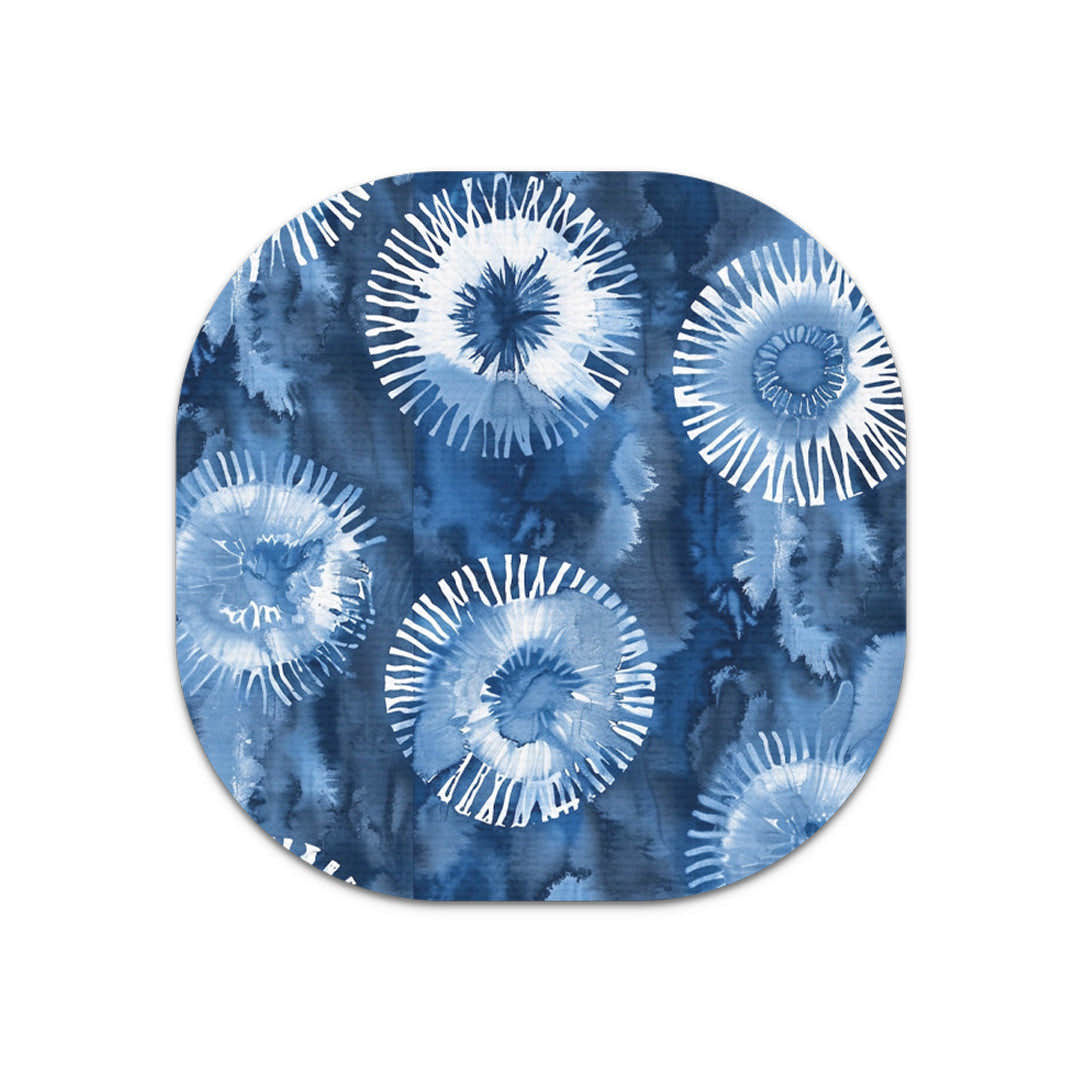 Monochrome Blue Tie Dye Overpatch Tape Monochrome Blue Tie Dye Overpatch Tape
