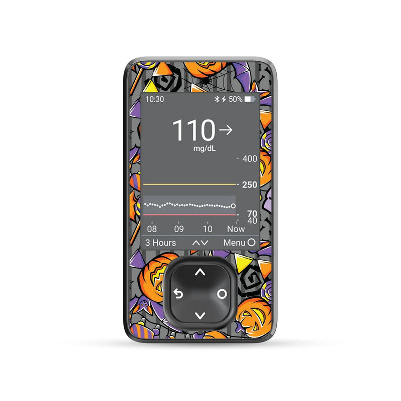 Party Halloween DEXCOM G7 and Stelo and G6 Touchscreen Receiver Sticker Party Halloween DEXCOM G7 and Stelo and G6 Touchscreen Receiver Sticker