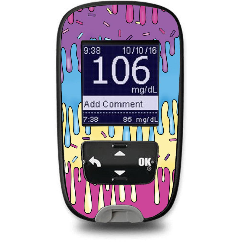 Party Slime Sticker for the Accu-Chek Guide Glucometer Party Slime Sticker for the Accu-Chek Guide Glucometer