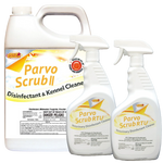 ParvoScrub II – EPA-Registered Super Concentrate Disinfectant for Kennels & Veterinary Use (1 Gal) ParvoScrub II – EPA-Registered Super Concentrate Disinfectant for Kennels & Veterinary Use (1 Gal)