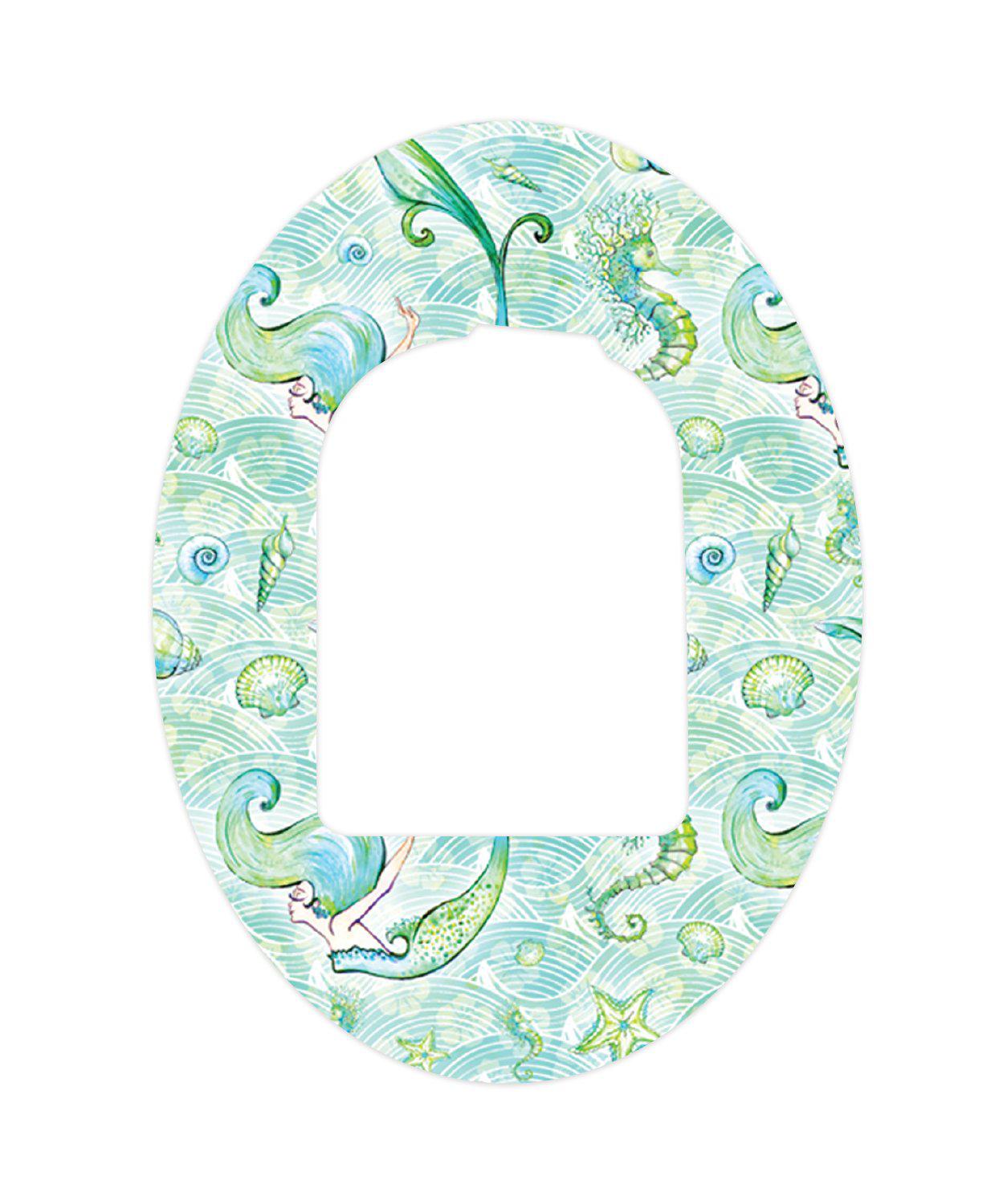 Pastel Mermaids Pod Patch Tape - Pump Peelz Pastel Mermaids Pod Patch Tape - Pump Peelz