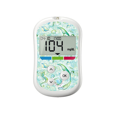 Pastel Mermaids for OneTouch Verio Flex Glucometer Pastel Mermaids for OneTouch Verio Flex Glucometer