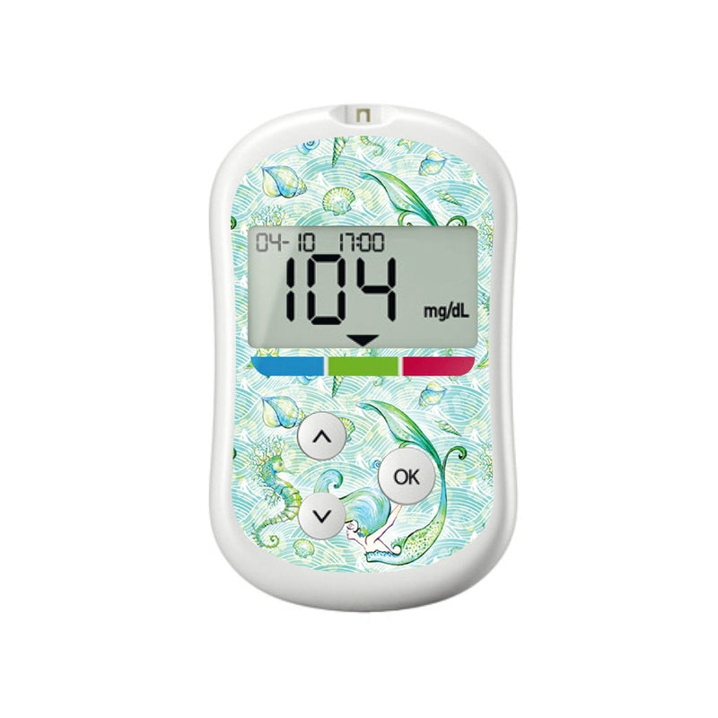 Pastel Mermaids for OneTouch Verio Flex Glucometer Pastel Mermaids for OneTouch Verio Flex Glucometer