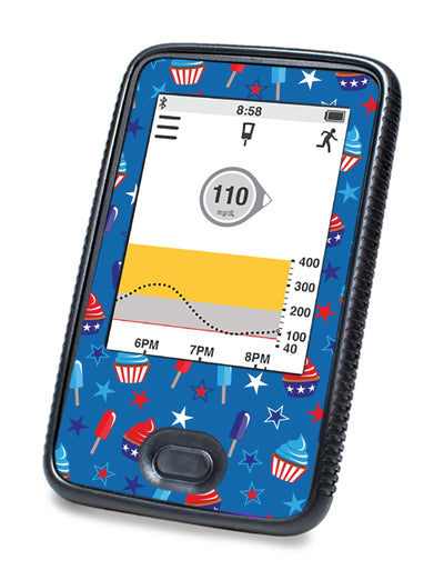 Patriotic Dessert Designed for DEXCOM G6 Touchscreen Receiver Patriotic Dessert Designed for DEXCOM G6 Touchscreen Receiver