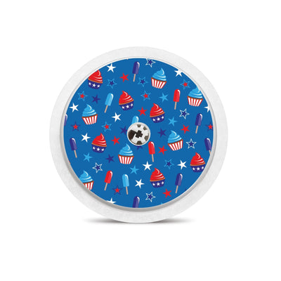 Patriotic Dessert for Freestyle Libre 2 Patriotic Dessert for Freestyle Libre 2