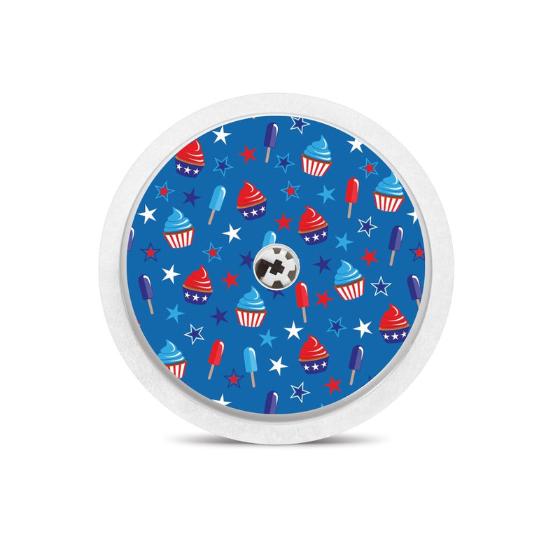 Patriotic Dessert for Freestyle Libre 2 Patriotic Dessert for Freestyle Libre 2