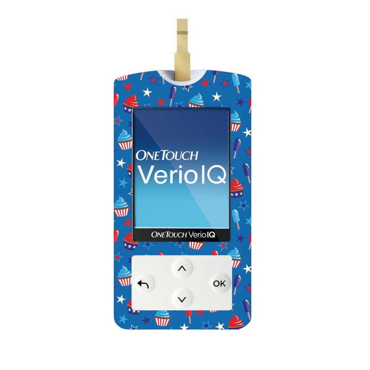 Patriotic Dessert for OneTouch Verio IQ Glucometer Patriotic Dessert for OneTouch Verio IQ Glucometer