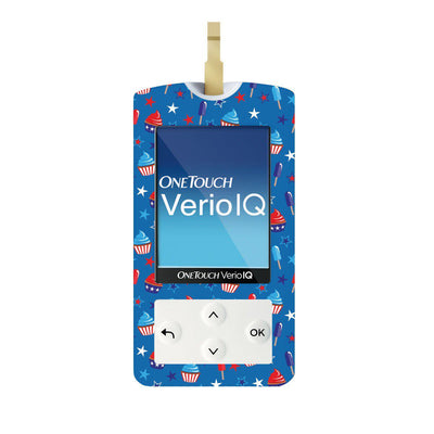 Patriotic Dessert for OneTouch Verio IQ Glucometer Patriotic Dessert for OneTouch Verio IQ Glucometer