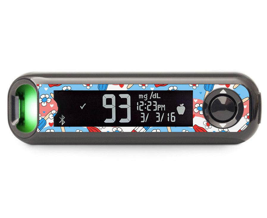 Patriotic Popsicles Bayer Contour© Next One Glucometer Patriotic Popsicles Bayer Contour© Next One Glucometer