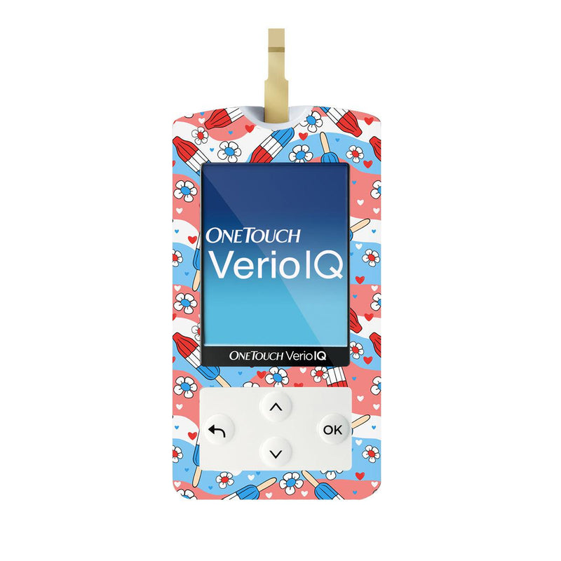 Patriotic Popsicles for OneTouch Verio IQ Glucometer Patriotic Popsicles for OneTouch Verio IQ Glucometer