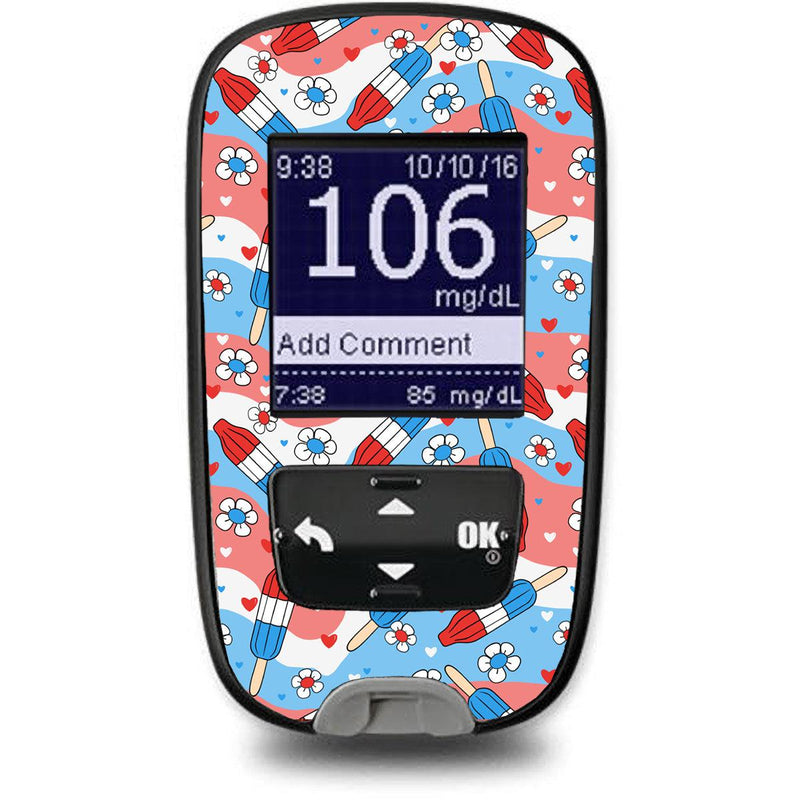 Patriotic Popsicles for the Accu-Chek Guide Glucometer Patriotic Popsicles for the Accu-Chek Guide Glucometer
