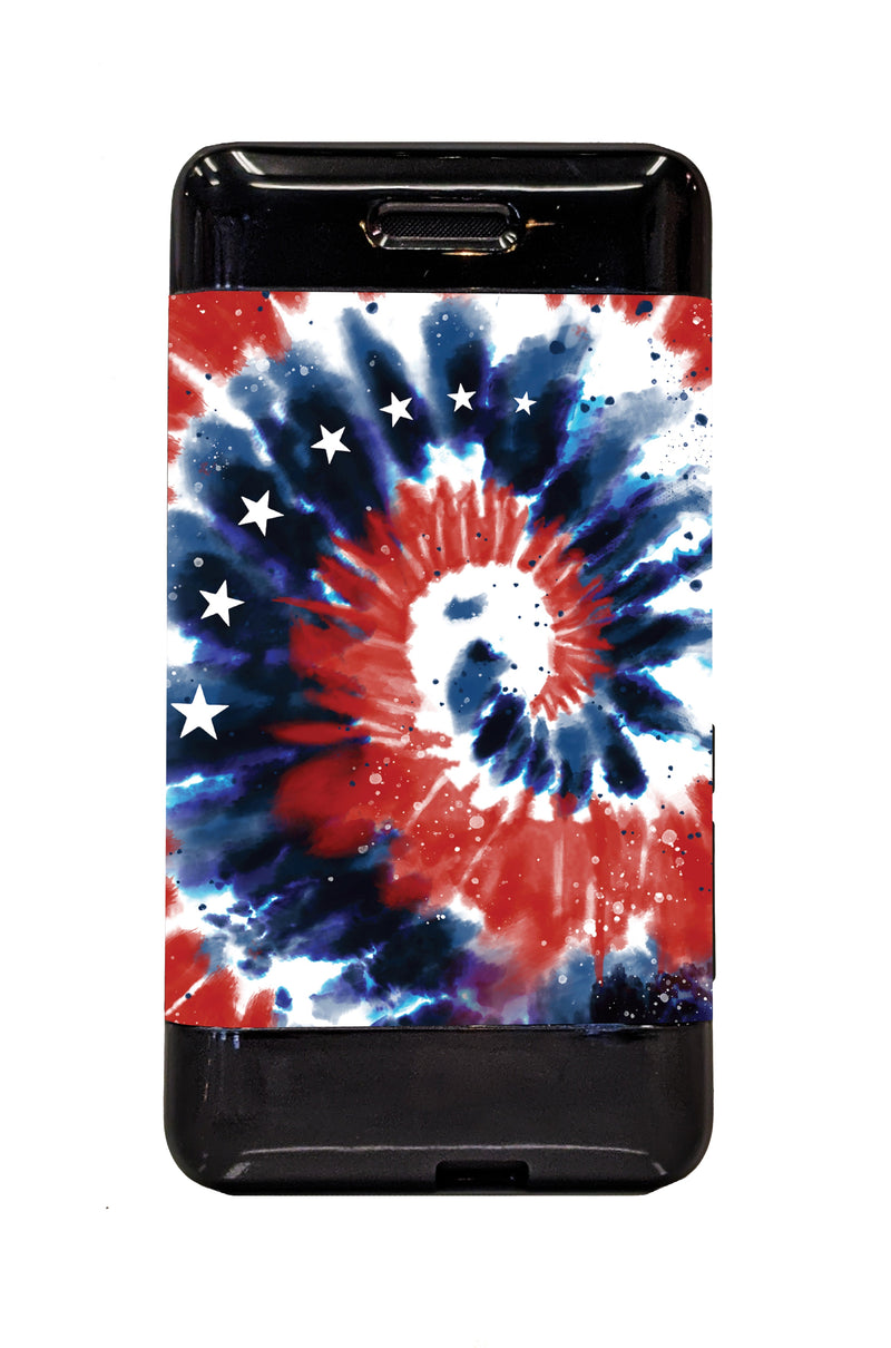 Patriotic Tie Dye Sticker for Omnipod DASH® PDM – Pump Peelz Patriotic Tie Dye Sticker for Omnipod DASH® PDM – Pump Peelz