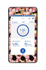 Patterned Pumpkins Sticker for Omnipod DASH® PDM – Pump Peelz Patterned Pumpkins Sticker for Omnipod DASH® PDM – Pump Peelz
