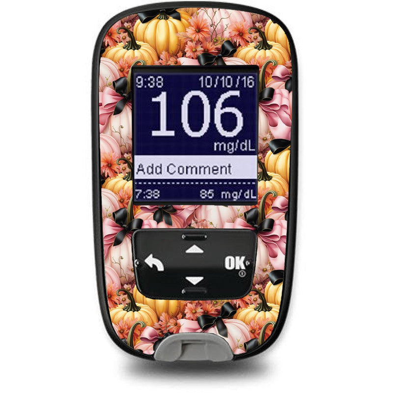 Patterned Pumpkins for the Accu-Chek Guide Glucometer Patterned Pumpkins for the Accu-Chek Guide Glucometer