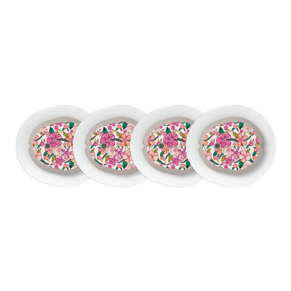 Peach Floral Sticker Designed for the DEXCOM G7 and Stelo Transmitter Peach Floral Sticker Designed for the DEXCOM G7 and Stelo Transmitter