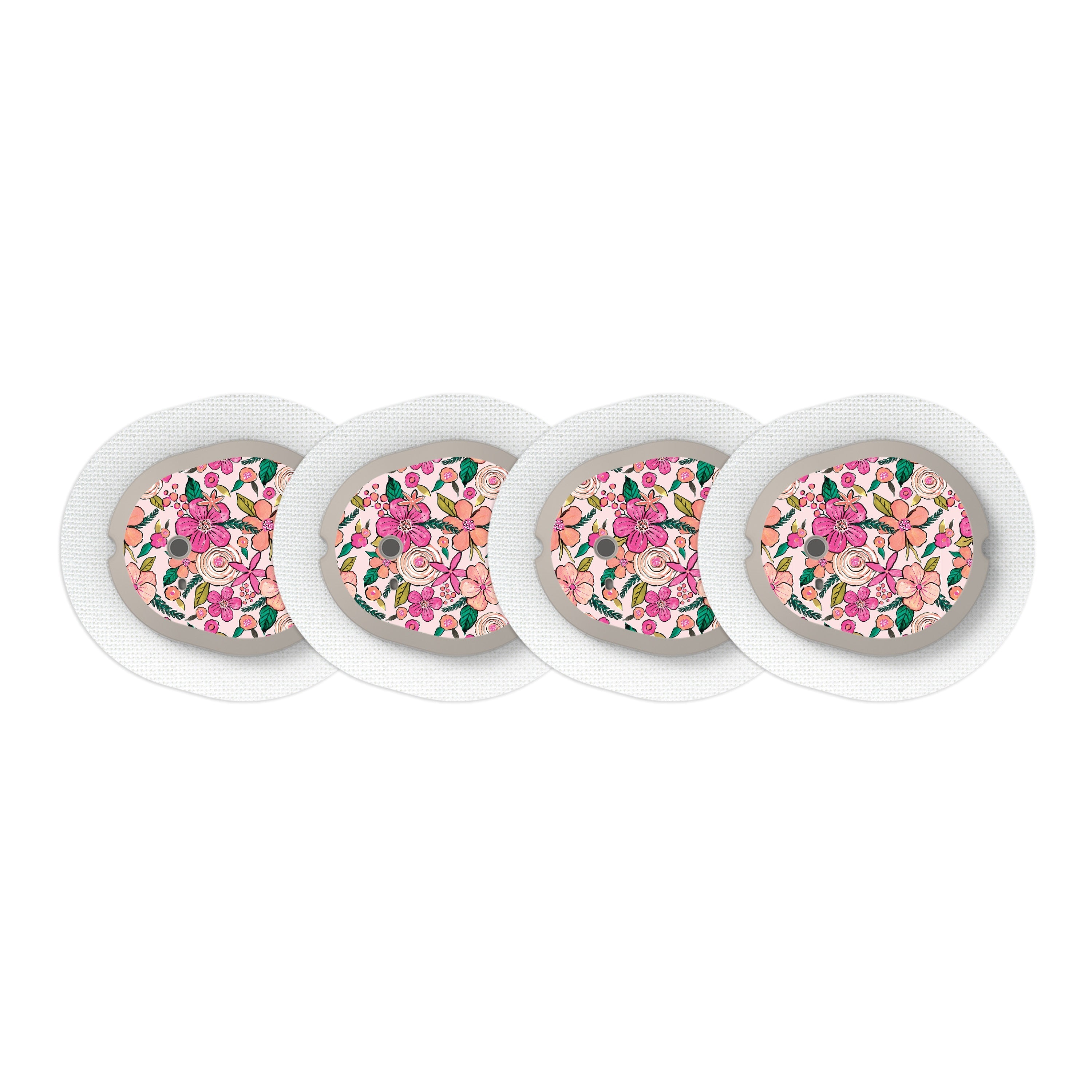 Peach Floral Sticker Designed for the DEXCOM G7 and Stelo Transmitter Peach Floral Sticker Designed for the DEXCOM G7 and Stelo Transmitter