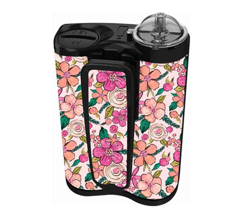 Peach Floral Sticker for Medtronic MiniMed 770G & 780G Peach Floral Sticker for Medtronic MiniMed 770G & 780G