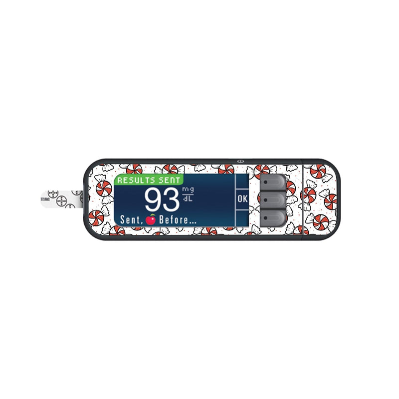 Peppermints Sticker for Bayer Contour Next Glucometer Peppermints Sticker for Bayer Contour Next Glucometer