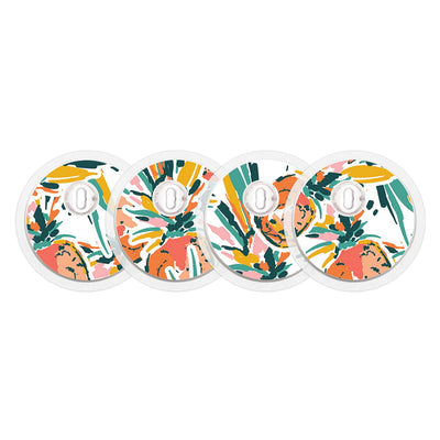 Pineapple Paradise Sticker Designed for the FreeStyle Libre 3 Plus & Lingo Sensor Pineapple Paradise Sticker Designed for the FreeStyle Libre 3 Plus & Lingo Sensor