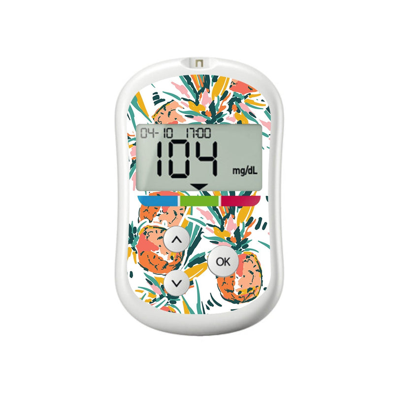 Pineapple Paradise for OneTouch Verio Flex Glucometer Pineapple Paradise for OneTouch Verio Flex Glucometer
