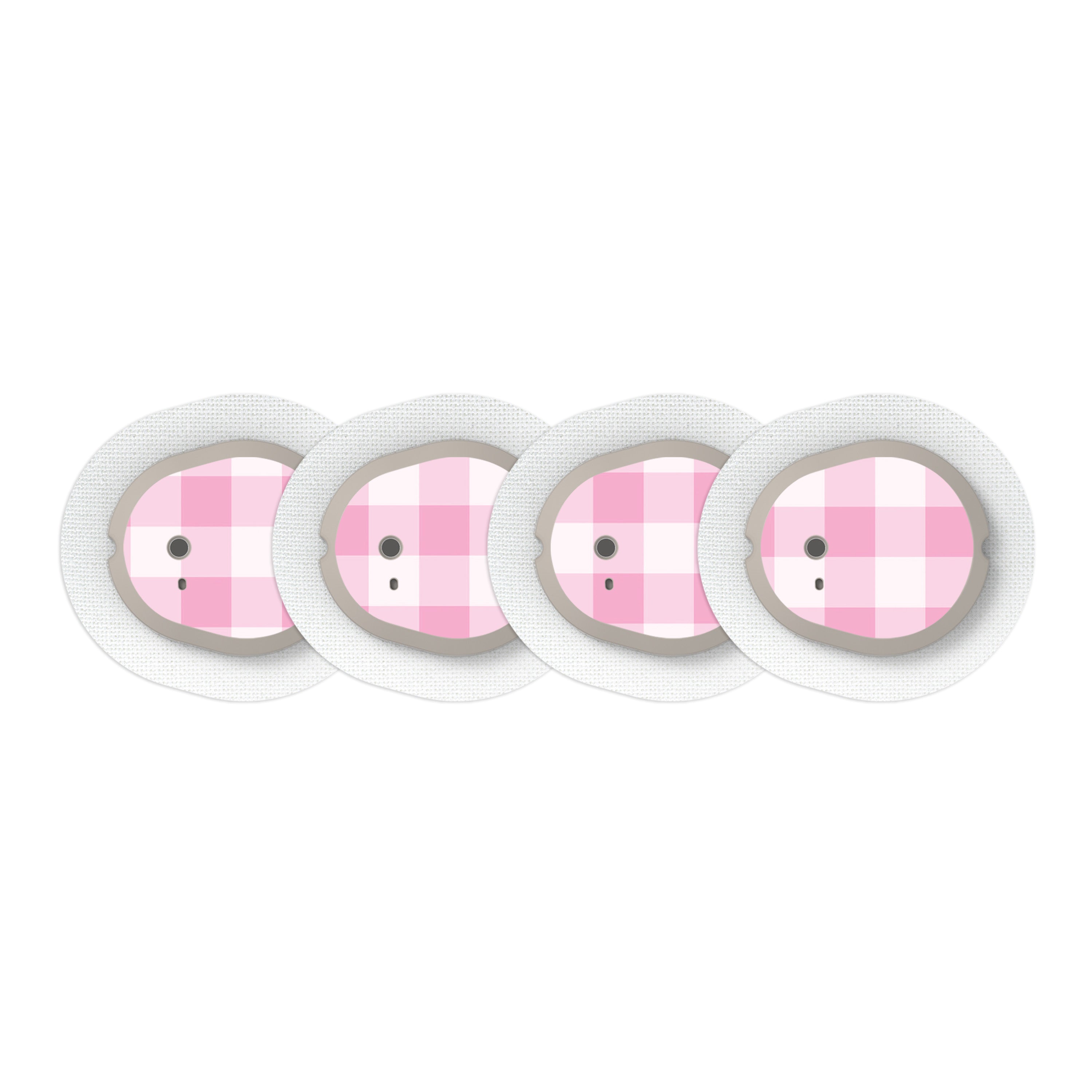 Pink Plaid Sticker Designed for the DEXCOM G7 and Stelo Transmitter Pink Plaid Sticker Designed for the DEXCOM G7 and Stelo Transmitter