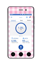 Pink Plaid Sticker for Omnipod DASH® PDM – Pump Peelz Pink Plaid Sticker for Omnipod DASH® PDM – Pump Peelz