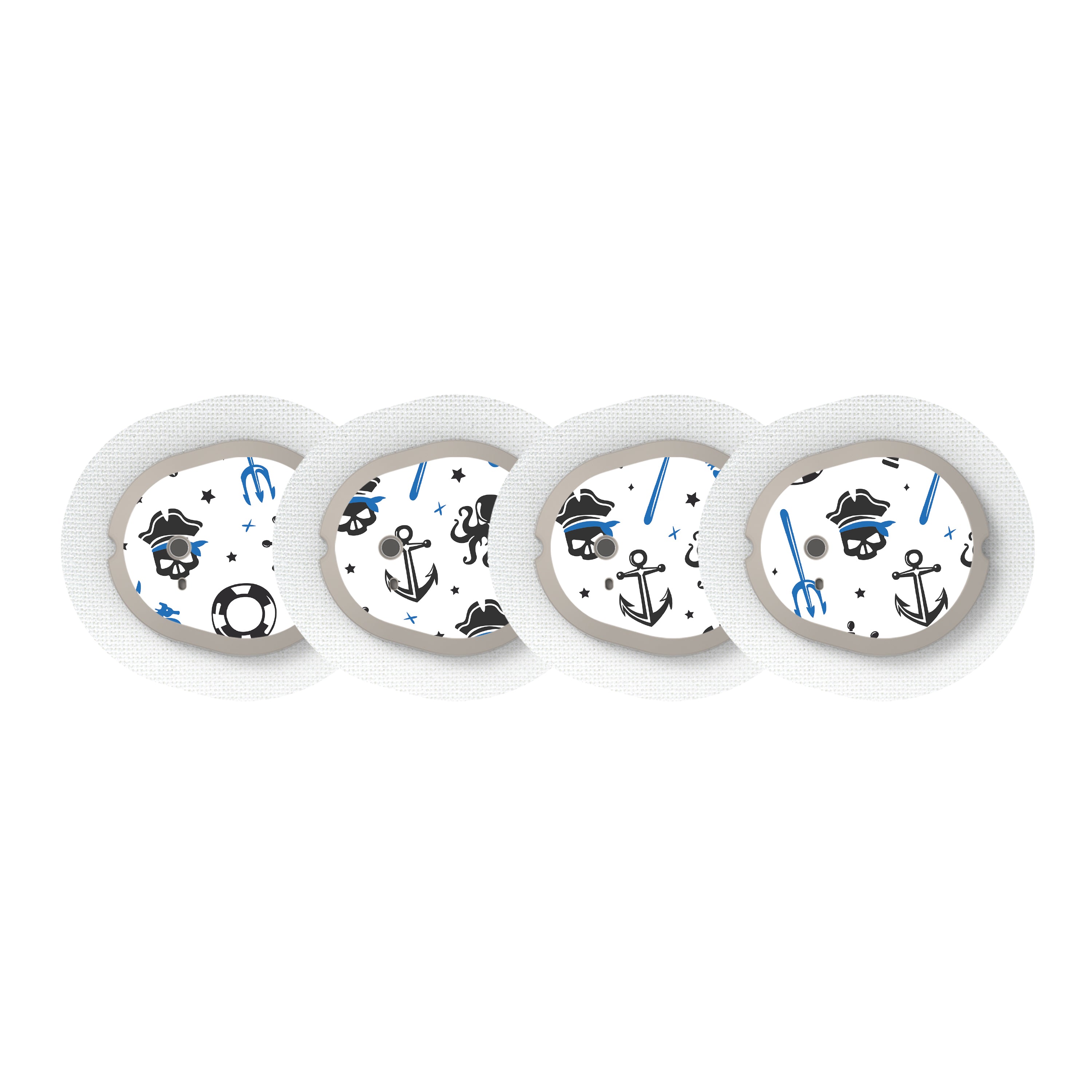 Pirates Sticker Designed for the DEXCOM G7 and Stelo Transmitter Pirates Sticker Designed for the DEXCOM G7 and Stelo Transmitter