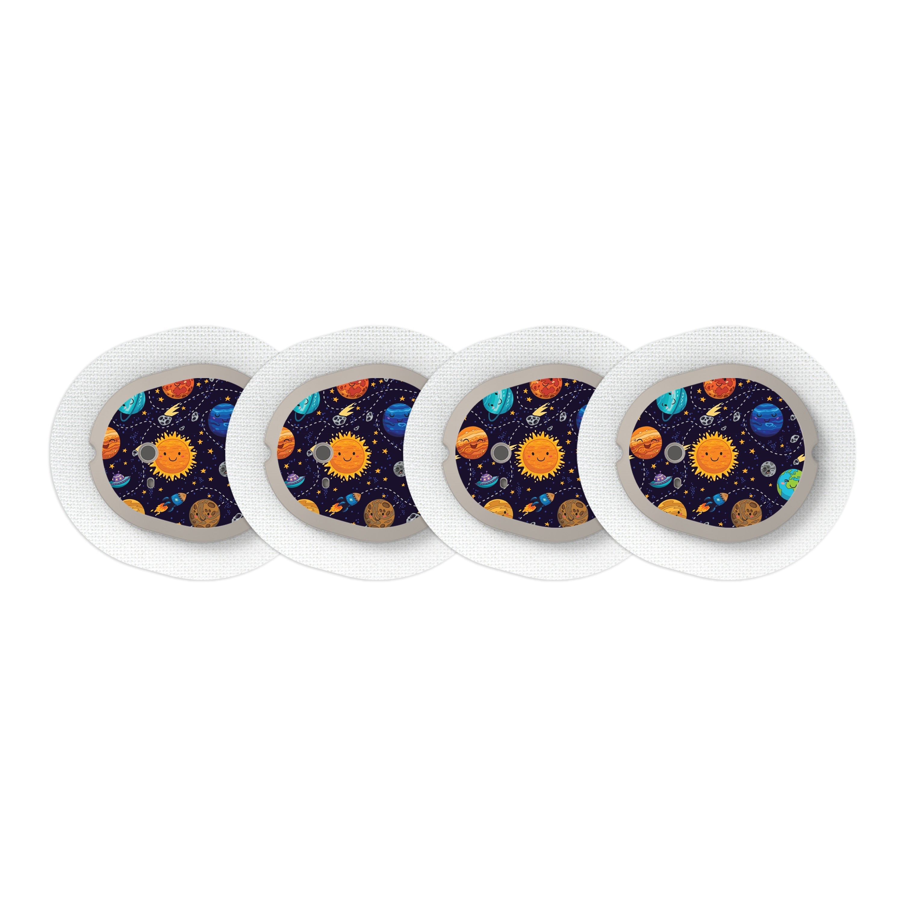 Planetary Sticker Designed for the DEXCOM G7 and Stelo Transmitter Planetary Sticker Designed for the DEXCOM G7 and Stelo Transmitter