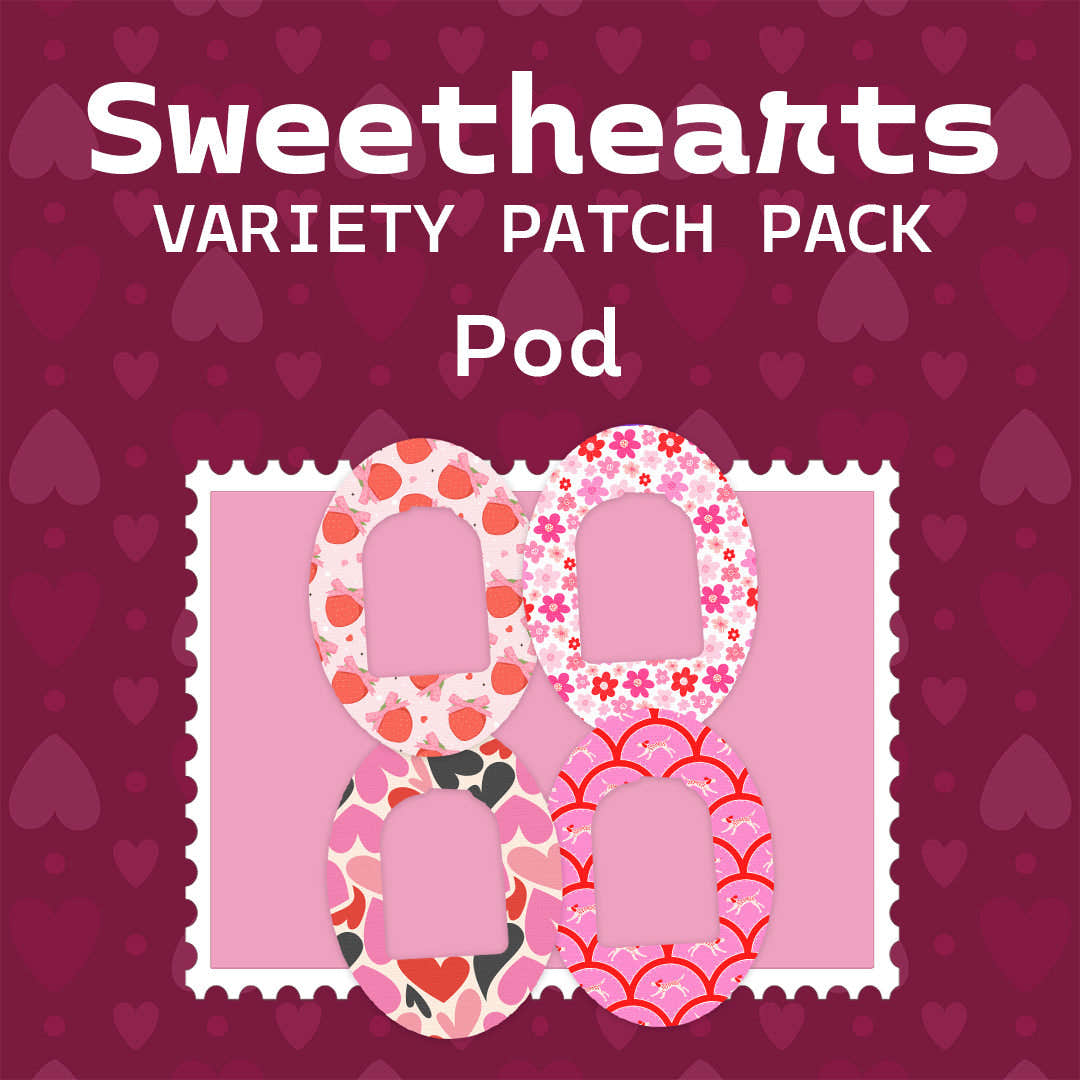 Sweethearts Variety Pod Patch Tape - Pump Peelz Sweethearts Variety Pod Patch Tape - Pump Peelz