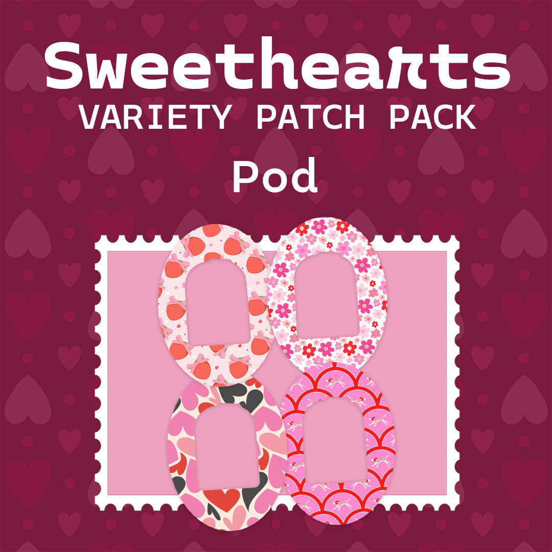 Sweethearts Variety Pod Patch Tape - Pump Peelz Sweethearts Variety Pod Patch Tape - Pump Peelz
