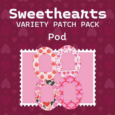 Sweethearts Variety Pod Patch Tape - Pump Peelz Sweethearts Variety Pod Patch Tape - Pump Peelz