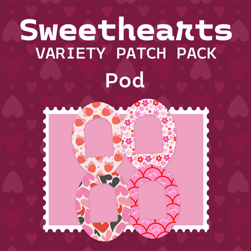Sweethearts Variety Pod Patch Tape - Pump Peelz Sweethearts Variety Pod Patch Tape - Pump Peelz