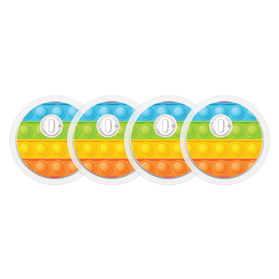 Poppers Sticker Designed for the FreeStyle Libre 3 Plus & Lingo Sensor Poppers Sticker Designed for the FreeStyle Libre 3 Plus & Lingo Sensor