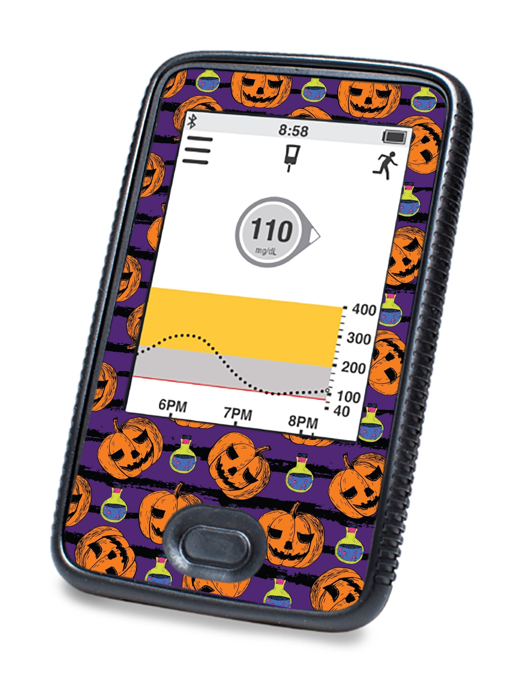 Potions and Pumpkins Designed for DEXCOM G6 Touchscreen Receiver Potions and Pumpkins Designed for DEXCOM G6 Touchscreen Receiver