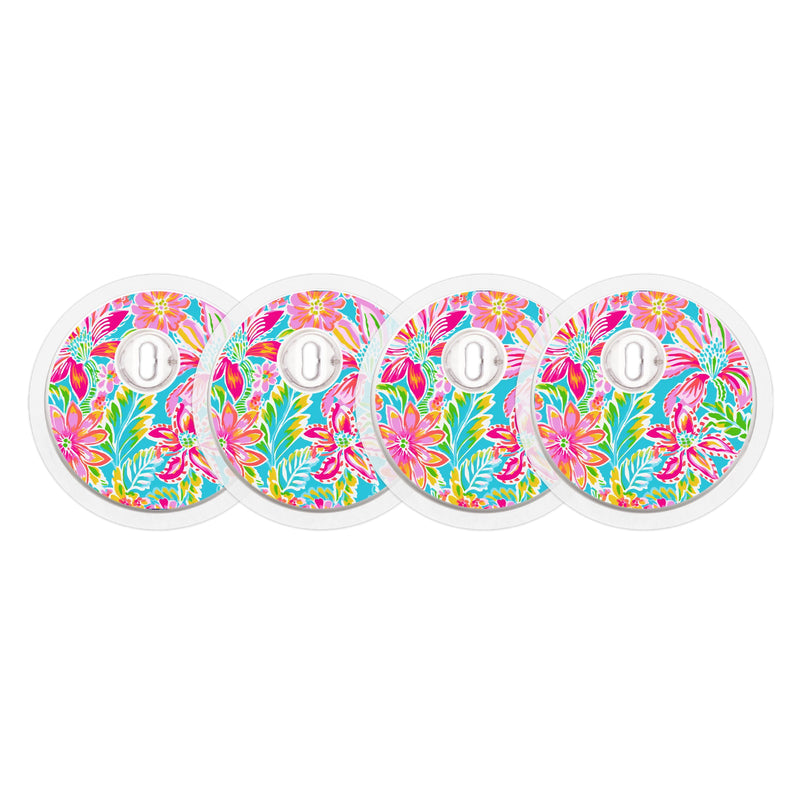 Preppy Flowers Designed for the FreeStyle Libre 3 Plus & Lingo Sensor Preppy Flowers Designed for the FreeStyle Libre 3 Plus & Lingo Sensor