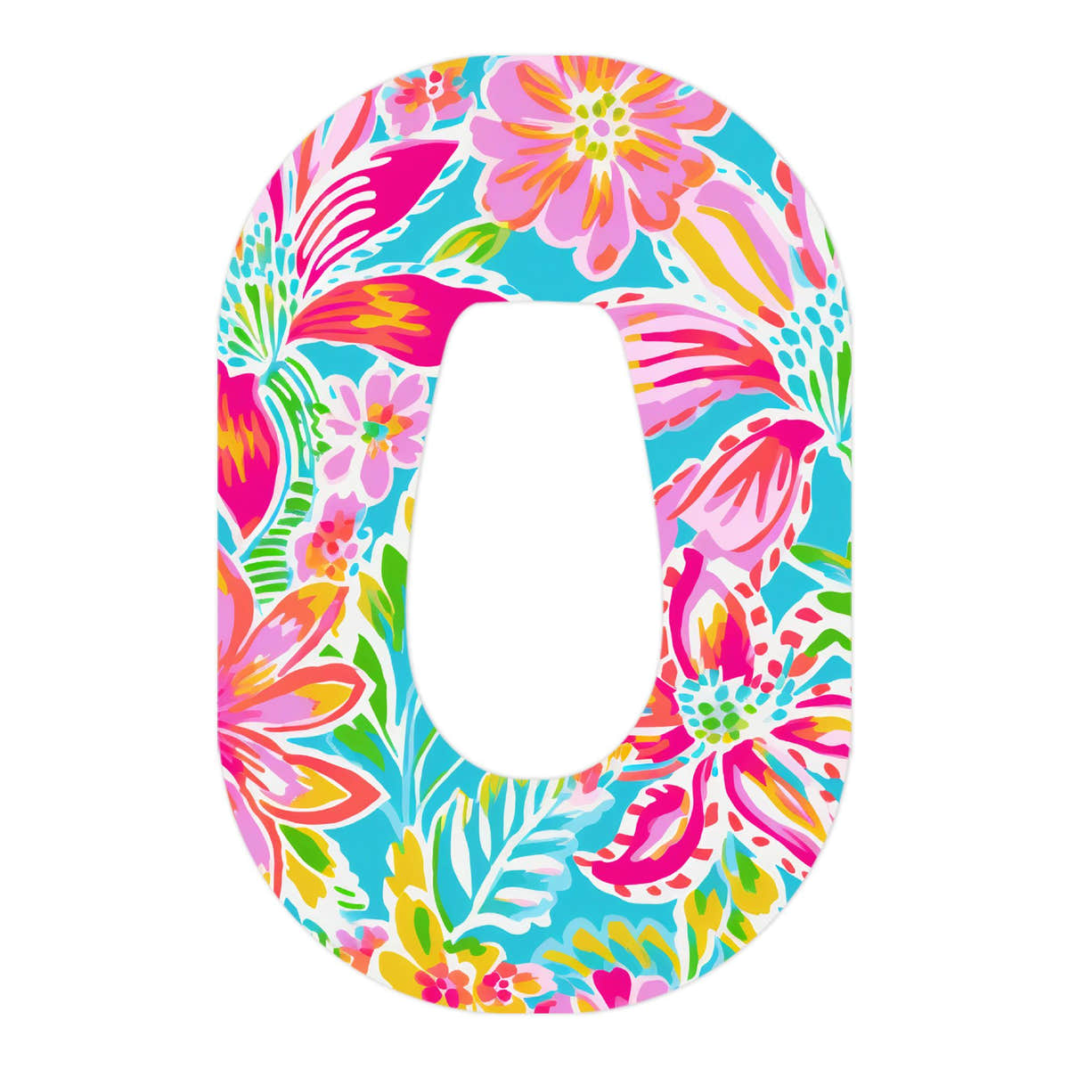 Preppy Flowers Patch Dexcom G6 Patch Tape - Pump Peelz Preppy Flowers Patch Dexcom G6 Patch Tape - Pump Peelz