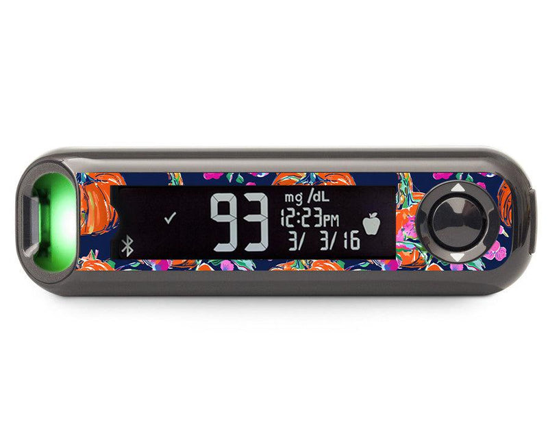 Preppy Pumpkin Bayer Contour© Next One Glucometer Preppy Pumpkin Bayer Contour© Next One Glucometer