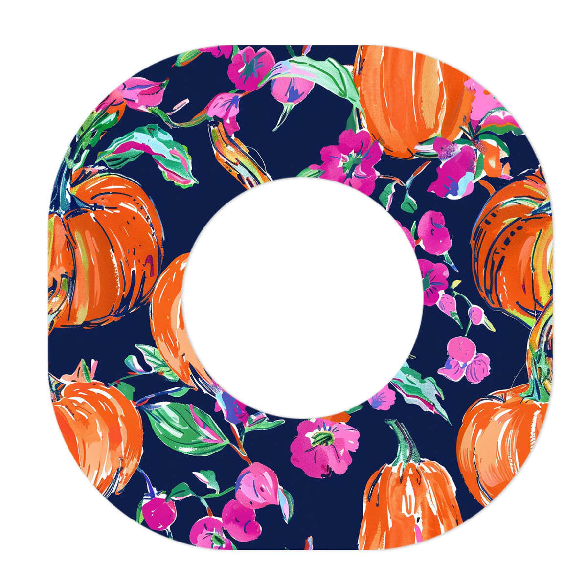 Preppy Pumpkin Dexcom G7 and Stelo Patch Tape - Pump Peelz Preppy Pumpkin Dexcom G7 and Stelo Patch Tape - Pump Peelz