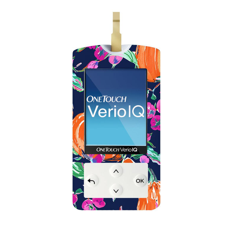 Preppy Pumpkin for OneTouch Verio IQ Glucometer Preppy Pumpkin for OneTouch Verio IQ Glucometer