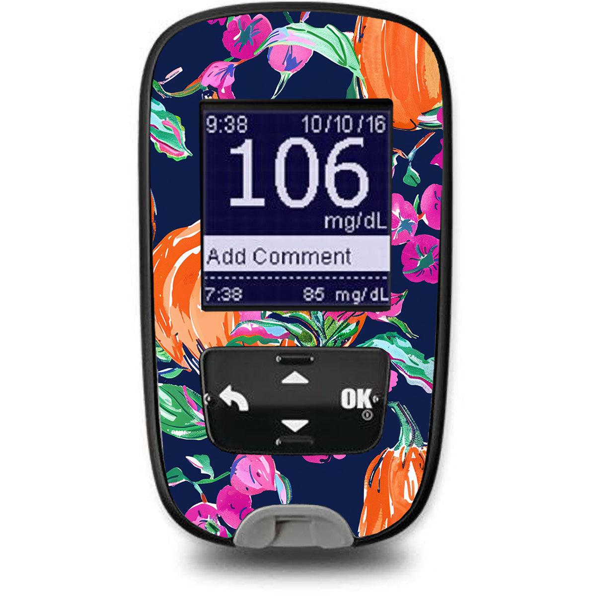 Preppy Pumpkin for the Accu-Chek Guide Glucometer Preppy Pumpkin for the Accu-Chek Guide Glucometer