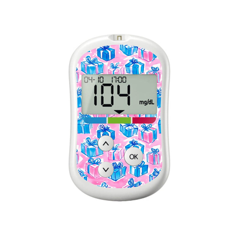 Presents Sticker for OneTouch Verio Flex Glucometer Presents Sticker for OneTouch Verio Flex Glucometer