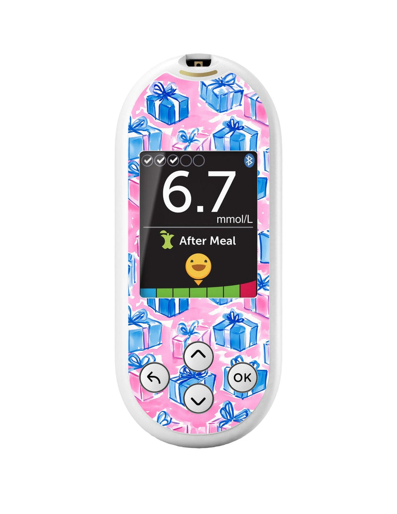 Presents Sticker for OneTouch Verio Reflect Glucometer Presents Sticker for OneTouch Verio Reflect Glucometer