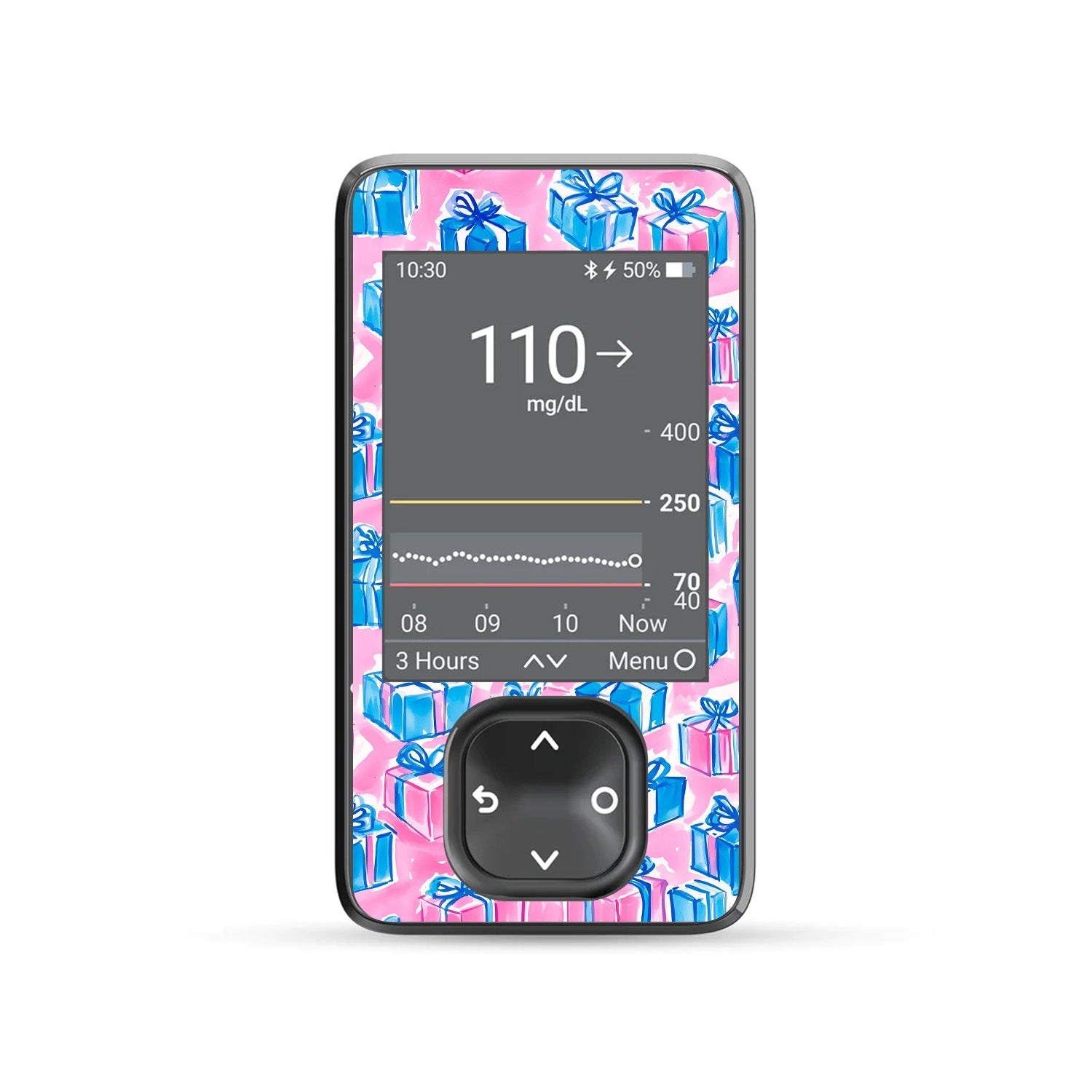 Presents Sticker for the DEXCOM G7 and Stelo Transmitter Presents Sticker for the DEXCOM G7 and Stelo Transmitter