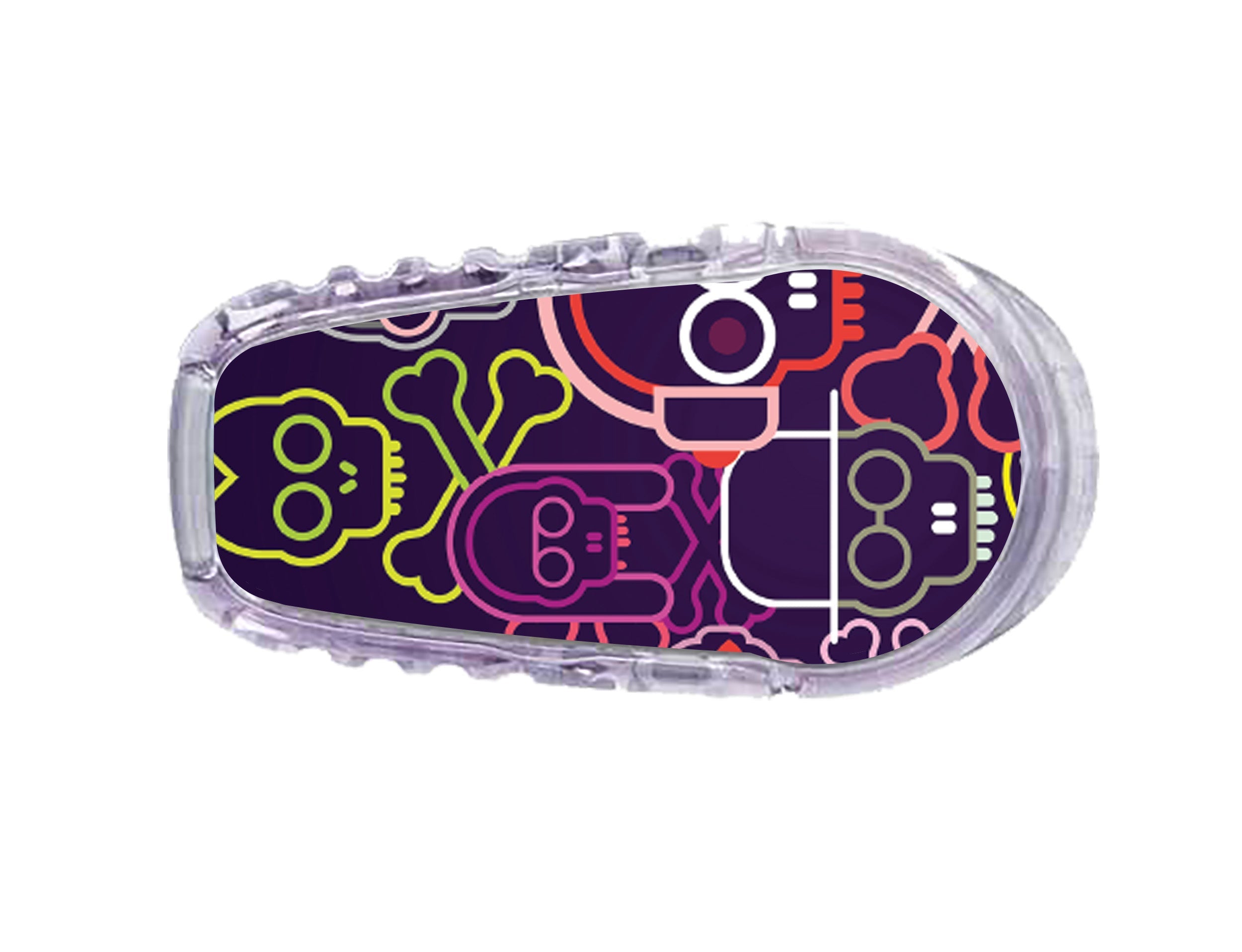 Psycho Skulls Dexcom G6 Transmitter Sticker Psycho Skulls Dexcom G6 Transmitter Sticker