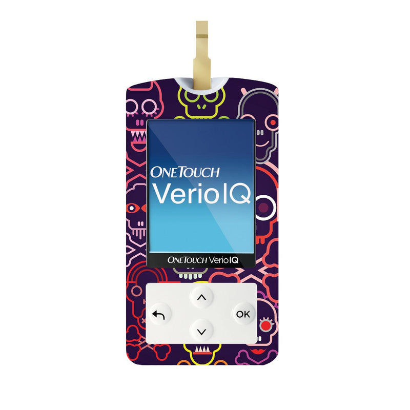 Psycho Skulls OneTouch Verio IQ Glucometer Psycho Skulls OneTouch Verio IQ Glucometer